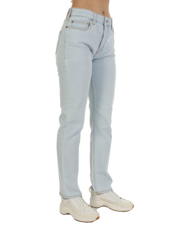 EMPORIO ARMANI  ΠΑΝΤΕΛΟΝΙ JEANS WOMAN J60 REGULAR FIT ΓΑΛΑΖΙΟ