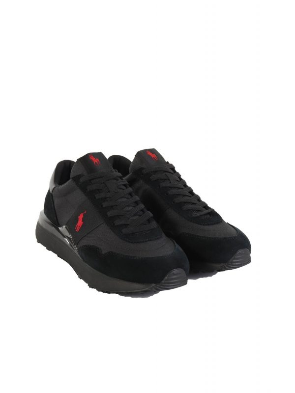 RALPH LAUREN ΠΑΠΟΥΤΣΙΑ SNEAKERS TRAIN 99 PP-SK-LTL ΜΑΥΡΟ