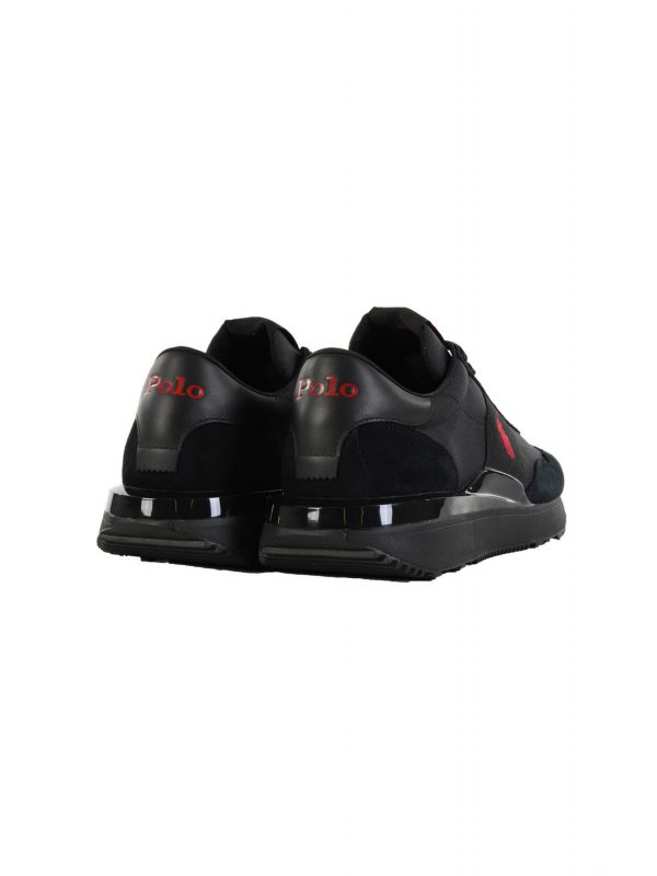RALPH LAUREN ΠΑΠΟΥΤΣΙΑ SNEAKERS TRAIN 99 PP-SK-LTL ΜΑΥΡΟ