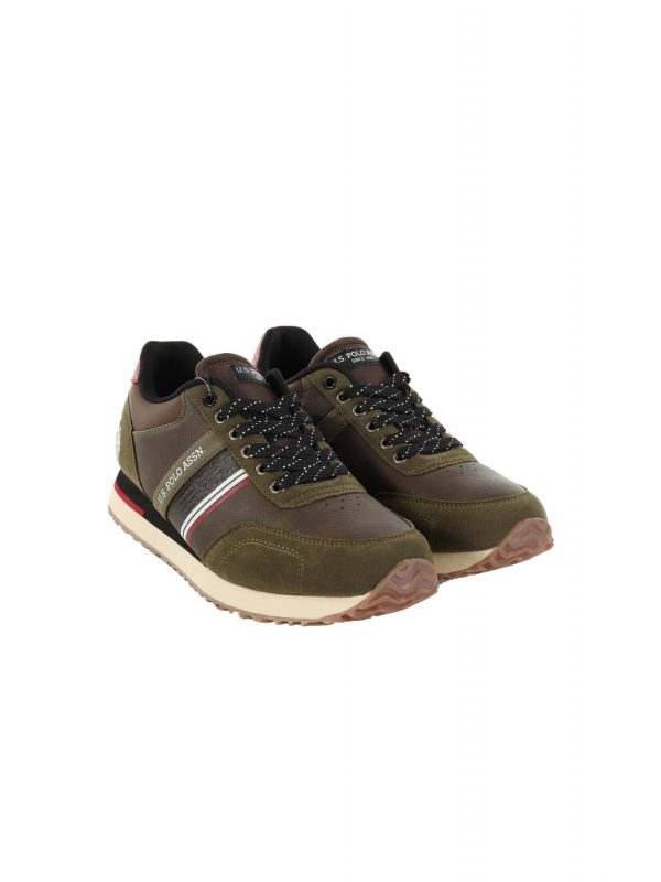 U.S. POLO ASSN ΠΑΠΟΥΤΣΙΑ SNEAKERS XIRIO0001C ΧΑΚΙ
