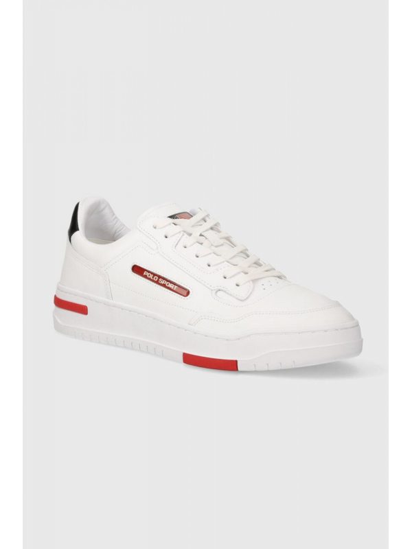 RALPH LAUREN ΠΑΠΟΥΤΣΙΑ SNEAKERS PS 300-SKS-LTL ΛΕΥΚΟ