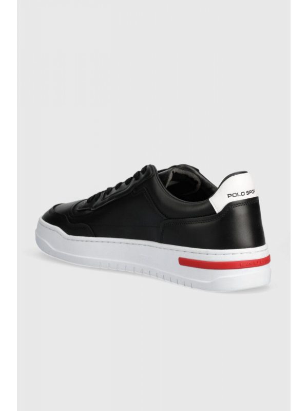 RALPH LAUREN ΠΑΠΟΥΤΣΙΑ SNEAKERS PS 300-SKS-LTL ΜΑΥΡΟ