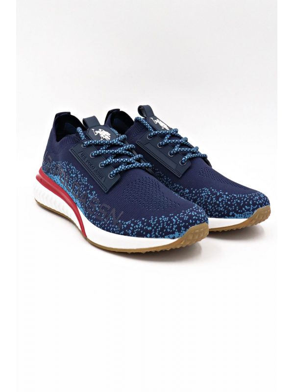U.S. POLO ASSN ΠΑΠΟΥΤΣΙΑ SNEAKERS FELIX001 ΜΠΛΕ