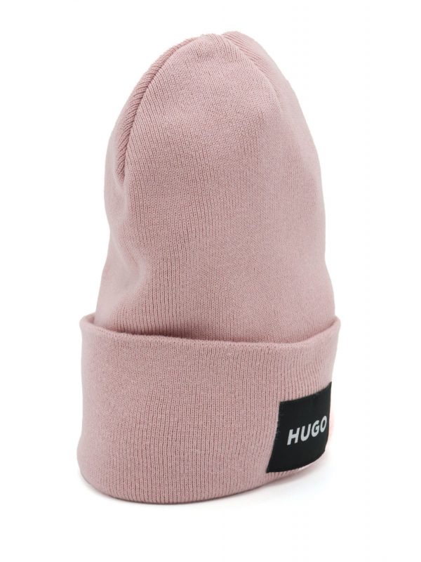 HUGO ΣΚΟΥΦΟΣ SARETTY_HAT LOGO ΡΟΖ
