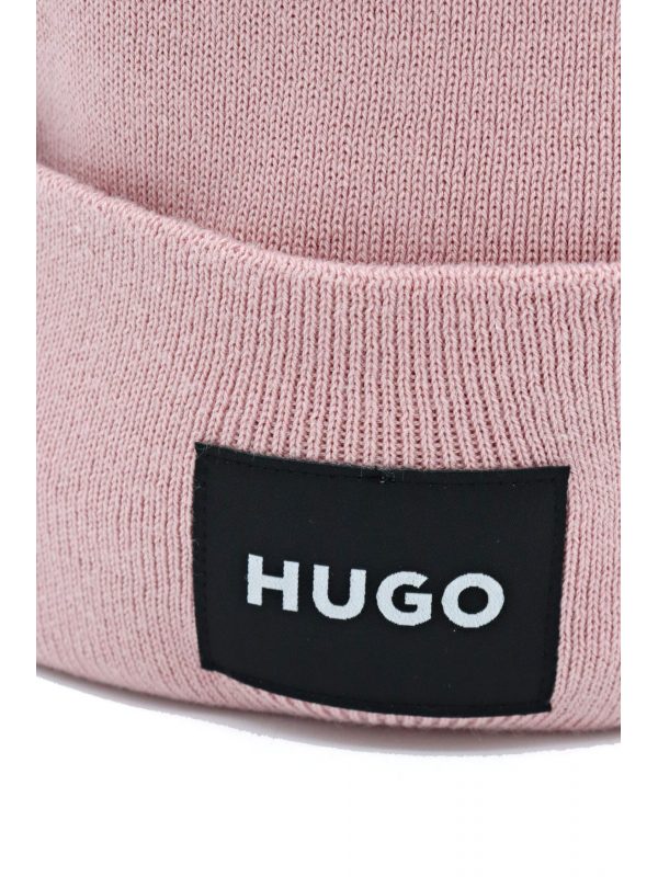 HUGO ΣΚΟΥΦΟΣ SARETTY_HAT LOGO ΡΟΖ