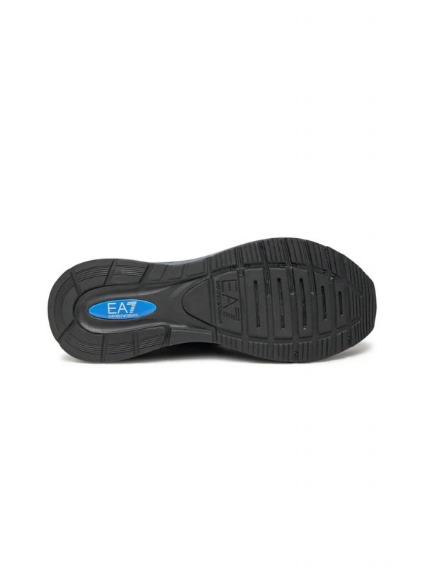ARMANI 7 ΠΑΠΟΥΤΣΙΑ SNEAKERS LOGO ΜΑΥΡΟ