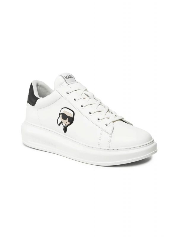 KARL LAGERFELD ΠΑΠΟΥΤΣΙΑ SNEAKERS KAPRI MENS ΛΕΥΚΟ