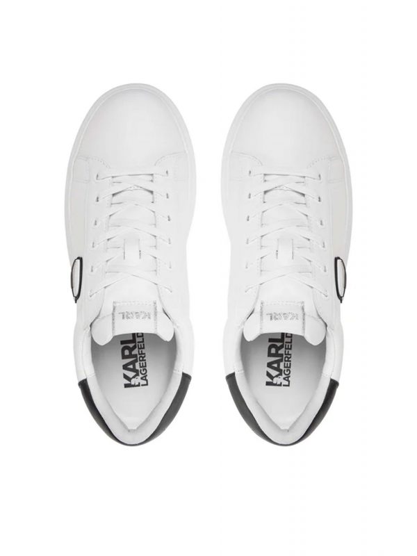 KARL LAGERFELD ΠΑΠΟΥΤΣΙΑ SNEAKERS KAPRI MENS ΛΕΥΚΟ