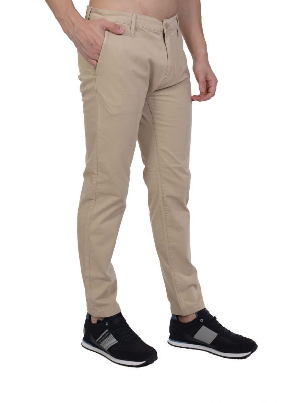 GUESS JEANS ΠΑΝΤΕΛΟΝΙ CHINO SLIM FIT ΜΠΕΖ
