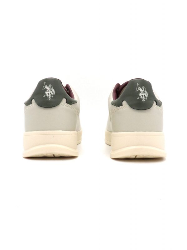 U.S POLO ASSN ΠΑΠΟΥΤΣΙΑ SNEAKERS CAMPY002 LOGO ΓΚΡΙ 