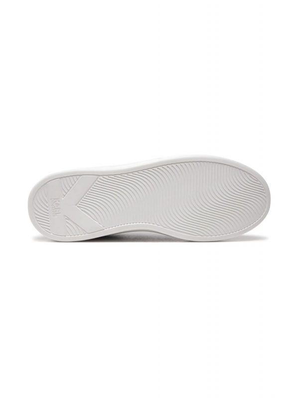 KARL LAGERFELD ΠΑΠΟΥΤΣΙΑ SNEAKERS KAPRI MENS MAISON KARL LACE ΜΑΥΡΟ-ΛΕΥΚΟ