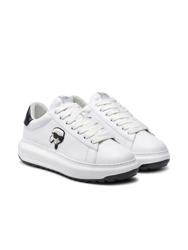 KARL LAGERFELD ΠΑΠΟΥΤΣΙΑ SNEAKERS KAPRI LUG KARL NFT ΛΕΥΚΟ