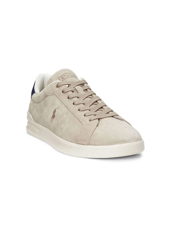 RALPH LAUREN ΠΑΠΟΥΤΣΙΑ SNEAKERS HRT-CRT-SK-LTL ΜΠΕΖ-ΜΠΛΕ