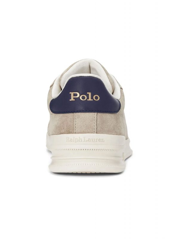 RALPH LAUREN ΠΑΠΟΥΤΣΙΑ SNEAKERS HRT-CRT-SK-LTL ΜΠΕΖ-ΜΠΛΕ
