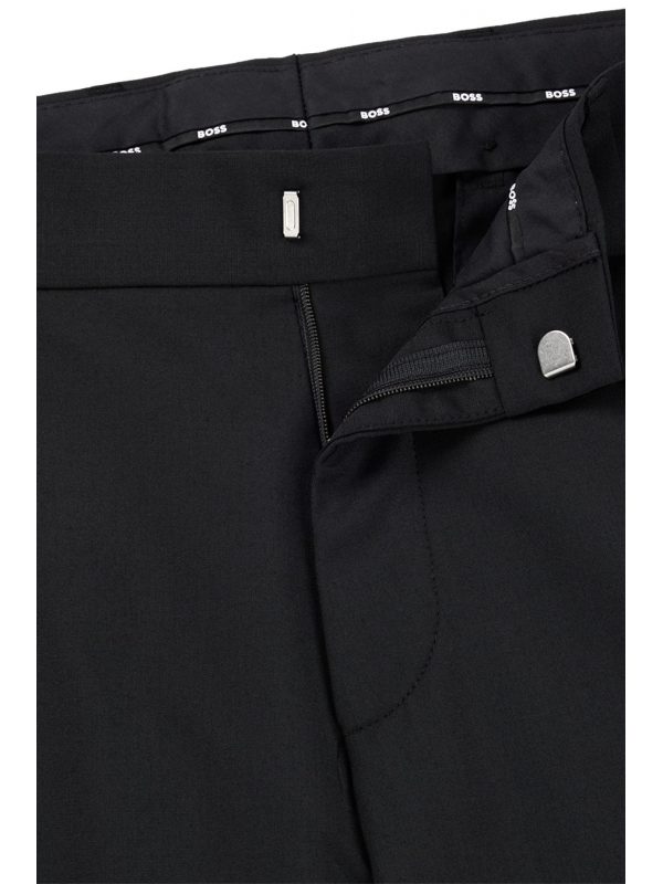 BOSS ΠΑΝΤΕΛΟΝΙ ΚΟΣΤΟΥΜΙΟΥ SLIM FIT H-GENIUS-MM-C-224 ΜΑΥΡΟ