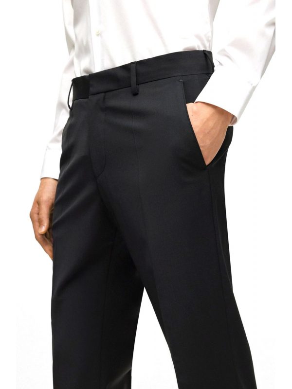 BOSS ΠΑΝΤΕΛΟΝΙ ΚΟΣΤΟΥΜΙΟΥ SLIM FIT H-GENIUS-MM-C-224 ΜΑΥΡΟ