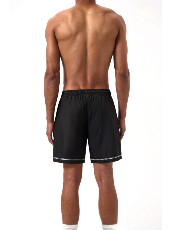 BALR. ΜΑΓΙΩ TAPE SWIMSHORTS LOGO ΜΑΥΡΟ