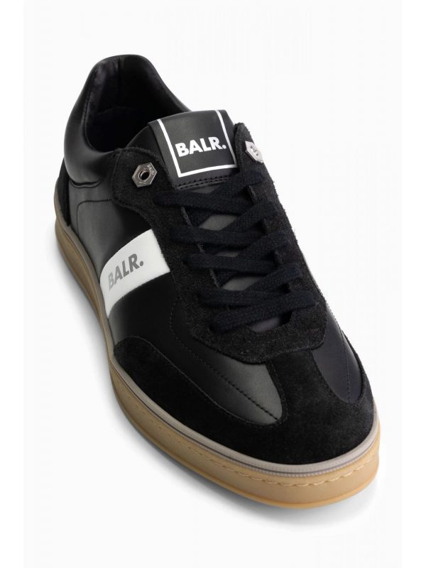 BALR. ΠΑΠΟΥΤΣΙΑ SNEAKERS LONDON CLASSIC LOGO ΜΑΥΡΟ-ΛΕΥΚΟ