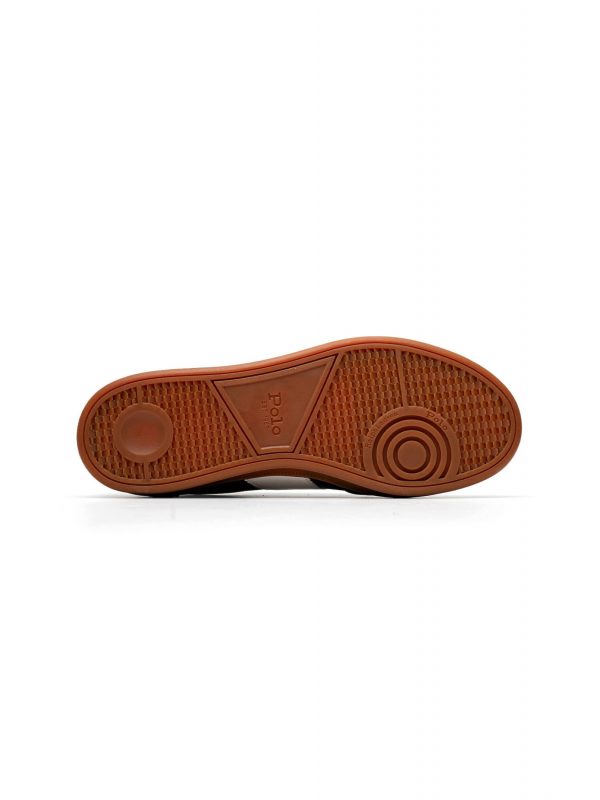 RALPH LAUREN ΠΑΠΟΥΤΣΙΑ SNEAKERS HRT AERA PP-SK-LTL ΜΑΥΡΟ-ΛΕΥΚΟ
