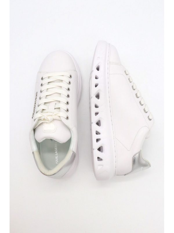 KARL LAGERFELD ΠΑΠΟΥΤΣΙΑ SNEAKERS KAPKITE  LACE ΛΕΥΚΟ