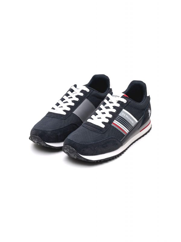 U.S.POLO ASSN ΠΑΠΟΥΤΣΙΑ SNEAKERS XIRIO009A ΜΠΛΕ
