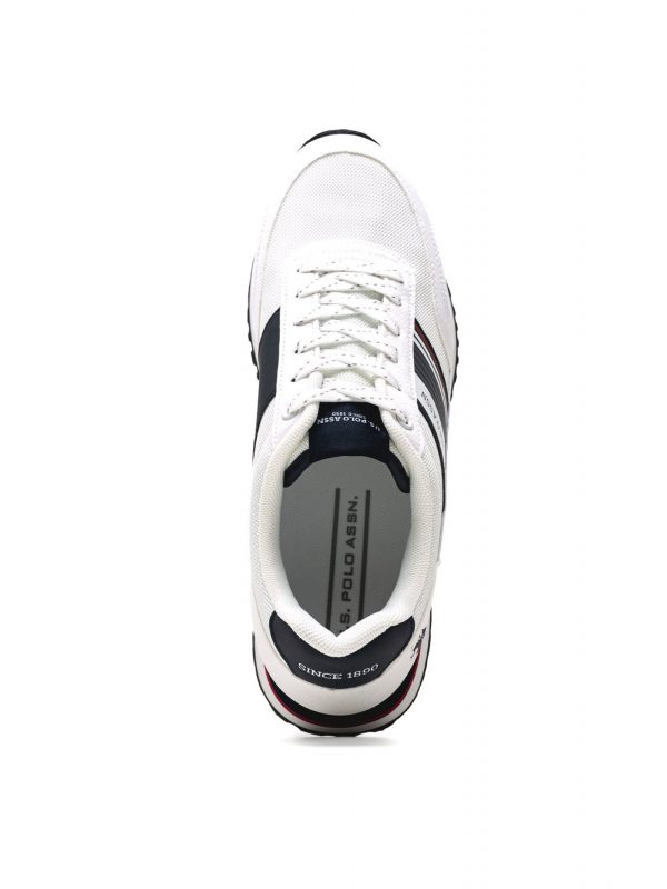 U.S.POLO ASSN ΠΑΠΟΥΤΣΙΑ SNEAKERS XIRIO009A ΛΕΥΚΟ-ΜΠΛΕ