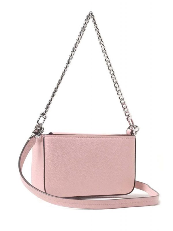 MICHAEL KORS ΤΣΑΝΤΑΚΙ CROSSBODY/XEIΡΟΣ BRYANT ΑΛΥΣΙΔΑ LOGO ΡΟΖ