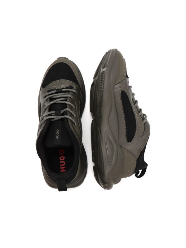 HUGO ΠΑΠΟΥΤΣΙΑ SNEAKERS LEON_RUNN_PUME ΛΑΔΙ