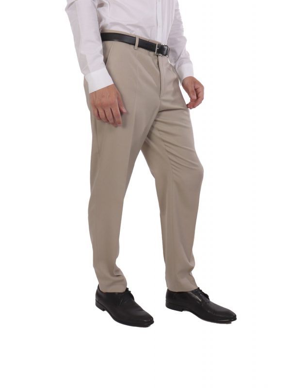 BOSS ΠΑΝΤΕΛΟΝΙ CHINO TAPERED FIT H-PERIN-WG-253 ΜΠΕΖ