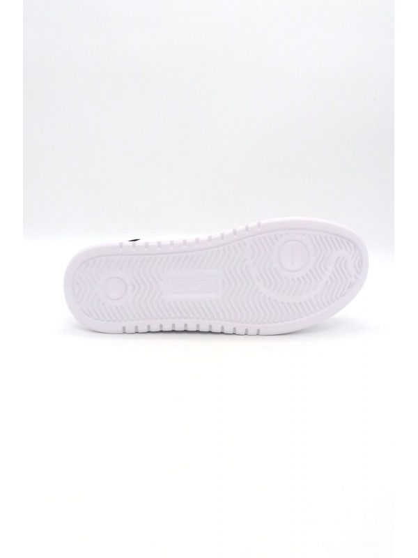 RALPH LAUREN ΠΑΠΟΥΤΣΙΑ SNEAKERS COURT-SK-LTL ΛΕΥΚΟ-ΜΑΥΡΟ