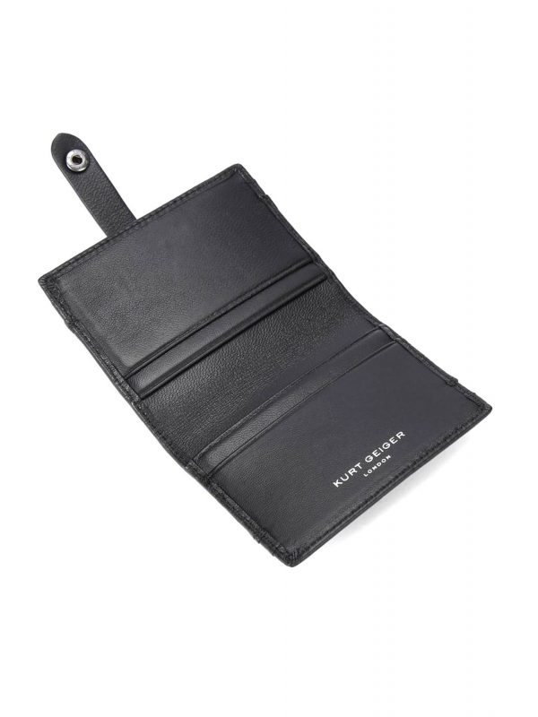 KURT GEIGER ΠΟΡΤΟΦΟΛΙ MULTI CARD KENSINGTON DR ΚΑΠΙΤΟΝΕ LOGO MAYΡΟ