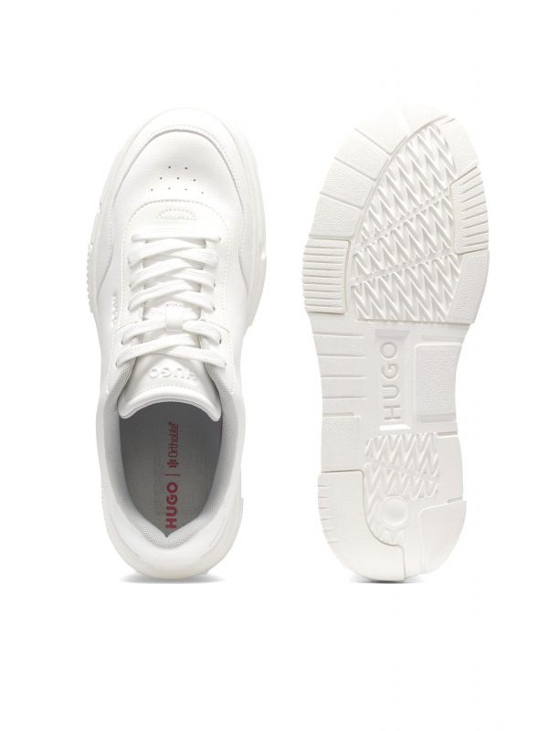 HUGO ΠΑΠΟΥΤΣΙΑ SNEAKERS YARROW_TENN_GRPU ΛΕΥΚΟ