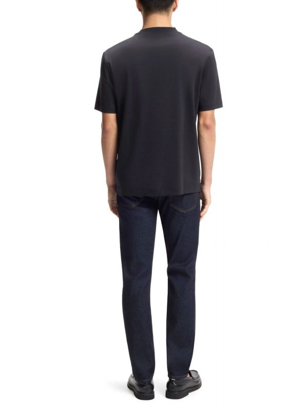BOSS T-SHIRT C-TAUT-1 MERCERISED ΜΠΛΕ