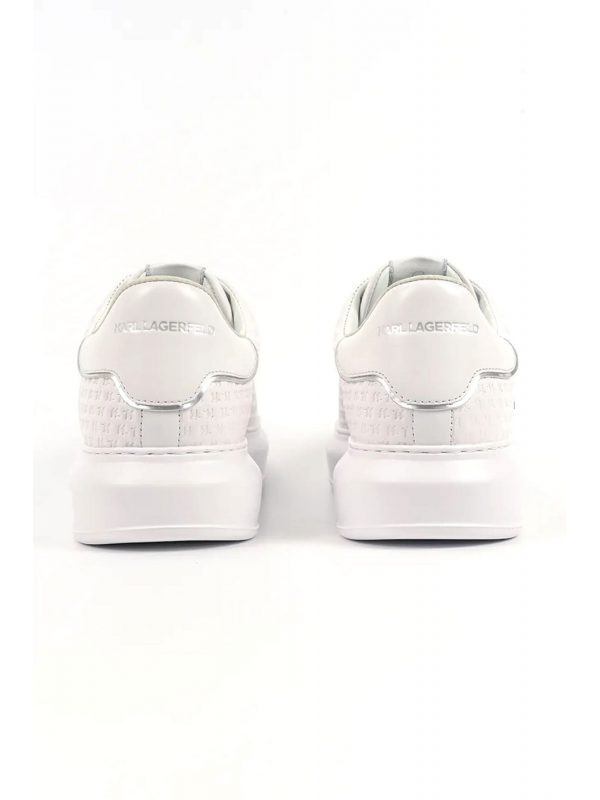 KARL LAGERFELD ΠΑΠΟΥΤΣΙΑ SNEAKERS KAPRI KL MONOGRAM LO ΛΕΥΚΟ