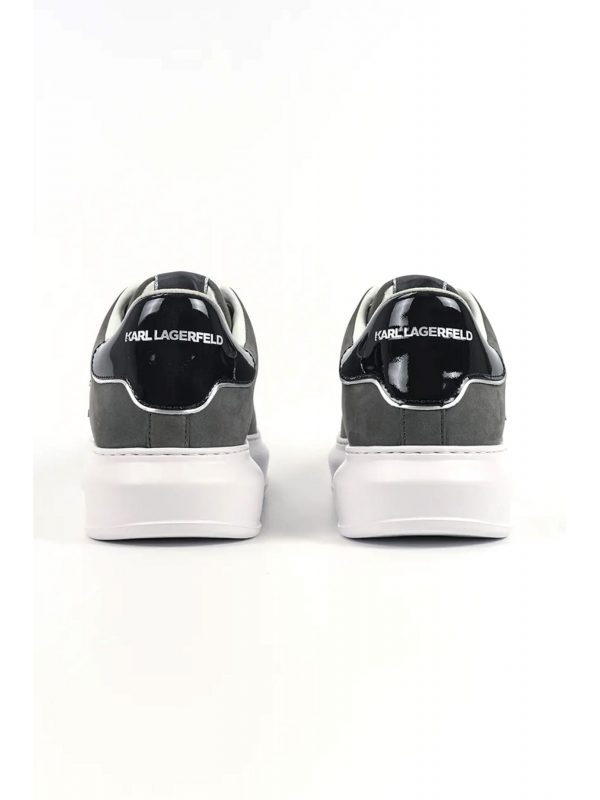 KARL LAGERFELD ΠΑΠΟΥΤΣΙΑ SNEAKERS KAPRI METAL MAISON ΜΑΥΡΟ