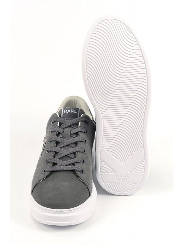 KARL LAGERFELD ΠΑΠΟΥΤΣΙΑ SNEAKERS KAPRI METAL MAISON ΜΑΥΡΟ
