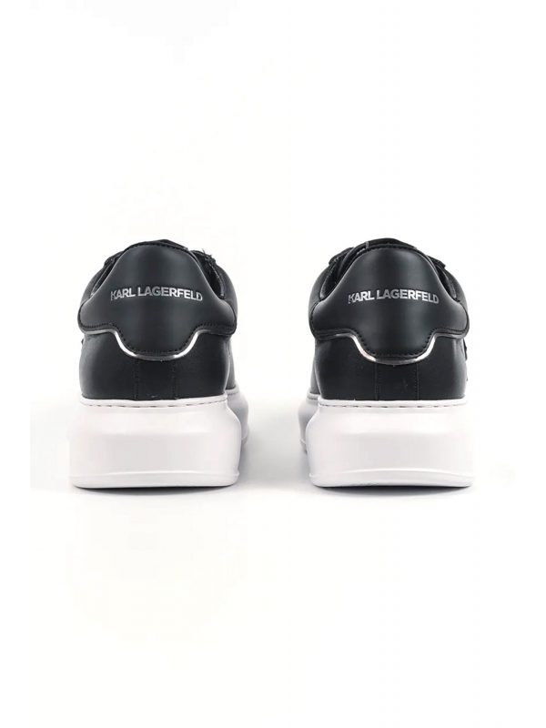 KARL LAGERFELD ΠΑΠΟΥΤΣΙΑ SNEAKERS KAPRI NFT RELIEF LO ΜΑΥΡΟ