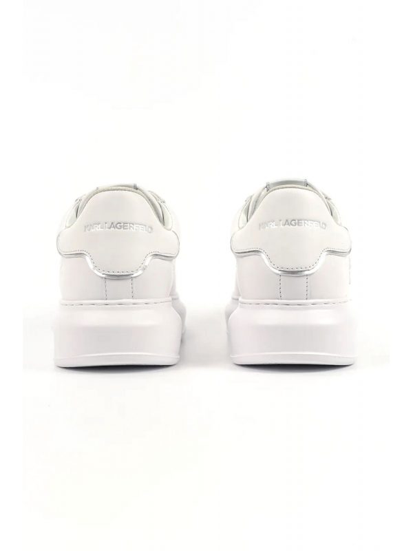 KARL LAGERFELD ΠΑΠΟΥΤΣΙΑ SNEAKERS KAPRI NFT RELIEF LO ΛΕΥΚΟ