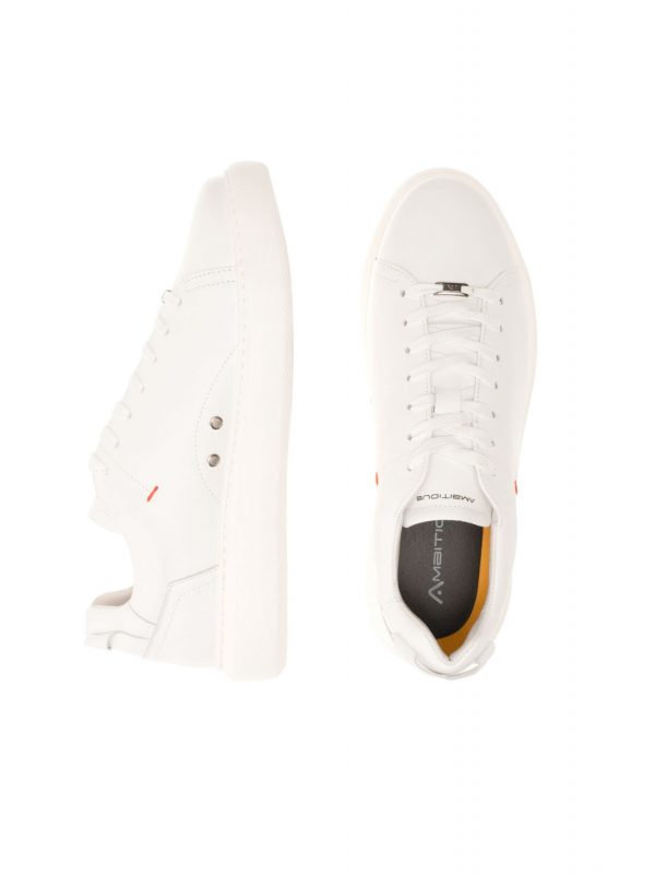 AMBITIOUS ΠΑΠΟΥΤΣΙΑ SNEAKERS ΛΕΥΚΟ