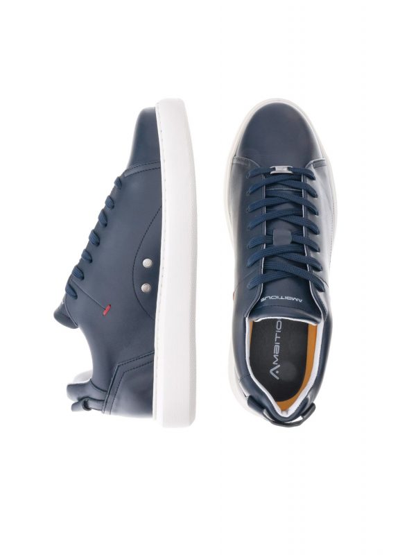 AMBITIOUS ΠΑΠΟΥΤΣΙΑ SNEAKERS ΜΠΛΕ-ΛΕΥΚΟ