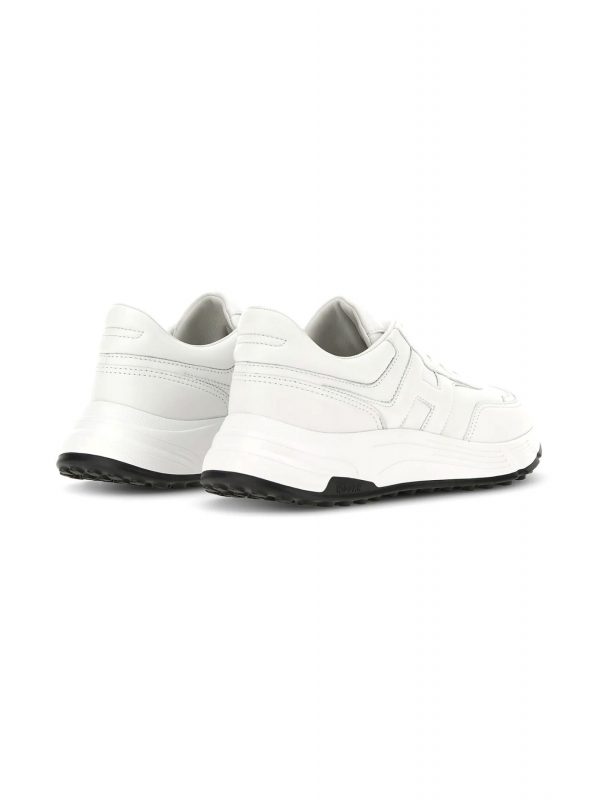HOGAN ΠΑΠΟΥΤΣΙΑ SNEAKERS HYPERLIGHT ALLACCIATO H ΔΕΡΜΑ ΛΕΥΚΟ