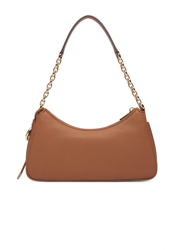 MICHAEL KORS ΤΣΑΝΤΑΚΙ ΩΜΟΥ NOLITA METAΛΛΙΚΟ LOGO ΤΑΜΠΑ