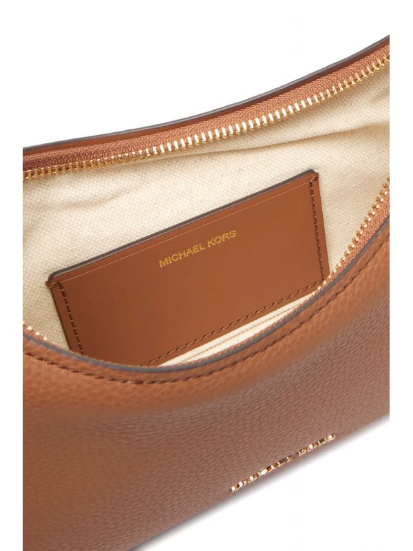 MICHAEL KORS ΤΣΑΝΤΑΚΙ ΩΜΟΥ NOLITA METAΛΛΙΚΟ LOGO ΤΑΜΠΑ