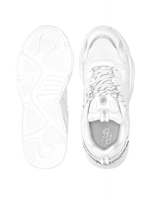 PLEIN SPORT ΠΑΠΟΥΤΣΙΑ SNEAKERS RUNNER TRACK-KING CORE//GEN.X.05 LOGO ΛΕΥΚΟ