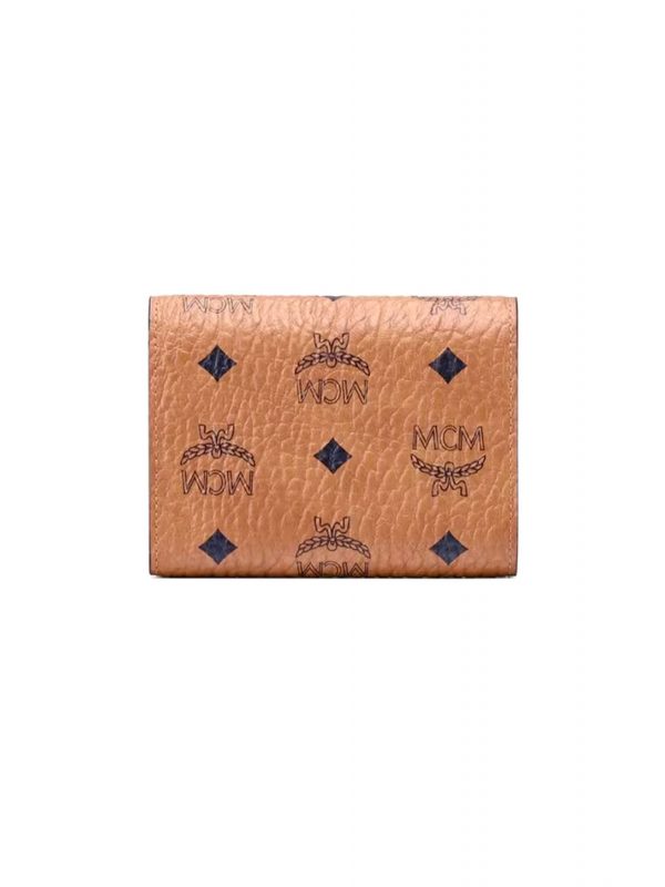 MCM ΠΟΡΤΟΦΟΛΙ TRACY 3FOLD SML COGNAC VIS ΚΟΝΙΑΚ