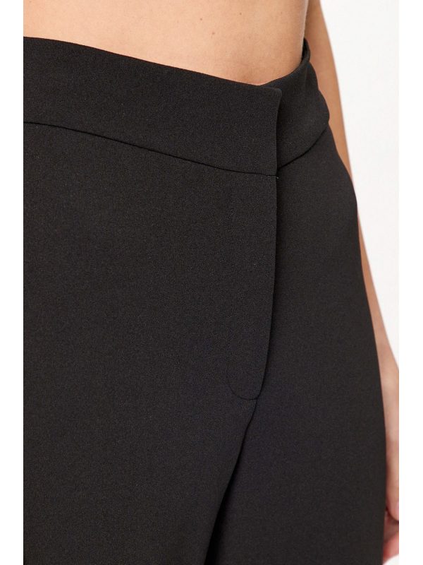 DKNY ΠΑΝΤΕΛΟΝΙ FLAIRED ΜΑΥΡΟ