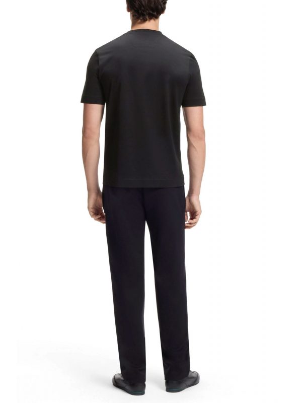 BOSS T-SHIRT C-Taut 181_AM ΜΑΥΡΟ