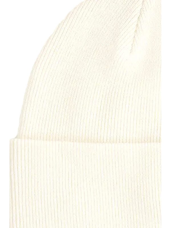 KARL LAGERFELD ΣΚΟΥΦΟΣ IKON CHOUPETTE PIN BEANIE LOGO ΜΕΤΑΛΛΙΚΟ ΕΚΡΟΥ