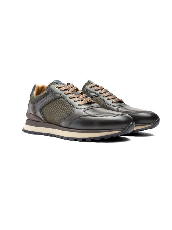 AMBITIOUS ΠΑΠΟΥΤΣΙΑ SNEAKERS PARK ΚΑΦΕ-ΧΑΚΙ