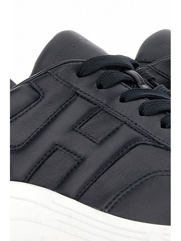 HOGAN ΠΑΠΟΥΤΣΙΑ SNEAKERS HYPERLIGHT ALLACCIATO H ΜΠΛΕ